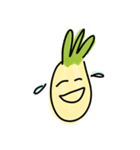 Pineapple face - funny smiley sticker（個別スタンプ：1）