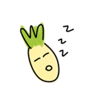 Pineapple face - funny smiley sticker（個別スタンプ：7）