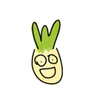 Pineapple face - funny smiley sticker（個別スタンプ：21）