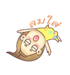 Girl's Red Cheeks（個別スタンプ：16）