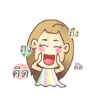 Girl's Red Cheeks（個別スタンプ：29）