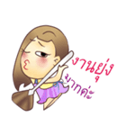 Girl's Red Cheeks（個別スタンプ：30）