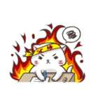 New-Scottish Fold-White Rabbit2（個別スタンプ：9）