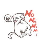 New-Scottish Fold-White Rabbit2（個別スタンプ：10）