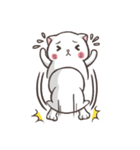 New-Scottish Fold-White Rabbit2（個別スタンプ：21）