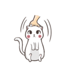 New-Scottish Fold-White Rabbit2（個別スタンプ：38）