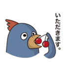 明日も元気だチューカイくん（個別スタンプ：38）