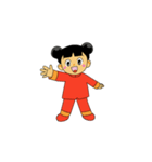 味千ラーメンのキャラクター「チイちゃん」（個別スタンプ：3）