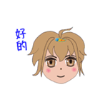 color girl（個別スタンプ：1）