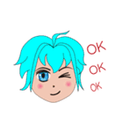 color girl（個別スタンプ：4）