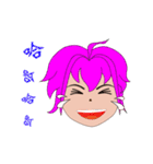 color girl（個別スタンプ：5）
