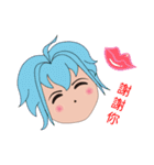 color girl（個別スタンプ：16）