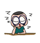 Nerd boy Mommam（個別スタンプ：19）