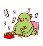 トリとおじさん（個別スタンプ：35）