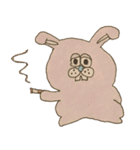 ウサギ・ネコ・クマちゃんズ。（個別スタンプ：13）
