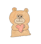ウサギ・ネコ・クマちゃんズ。（個別スタンプ：32）