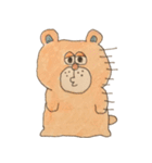 ウサギ・ネコ・クマちゃんズ。（個別スタンプ：38）