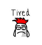 Cute boy red head (en)（個別スタンプ：10）
