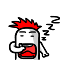 Cute boy red head (en)（個別スタンプ：16）