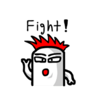 Cute boy red head (en)（個別スタンプ：27）