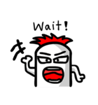 Cute boy red head (en)（個別スタンプ：29）