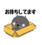 まんまるネコくぅちゃんの1日（個別スタンプ：28）