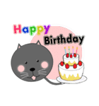 まんまるネコくぅちゃんの1日（個別スタンプ：40）