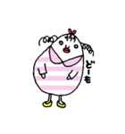ニワトリのたま子（個別スタンプ：1）
