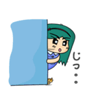 ファーかわいい女の子 (jp)（個別スタンプ：5）