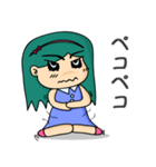 ファーかわいい女の子 (jp)（個別スタンプ：7）