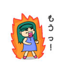 ファーかわいい女の子 (jp)（個別スタンプ：11）