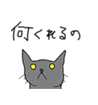 黒猫とラグドールと、時々飼い主（個別スタンプ：22）