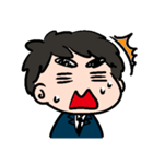 眉毛のまーくん（個別スタンプ：5）