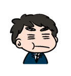 眉毛のまーくん（個別スタンプ：6）