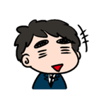 眉毛のまーくん（個別スタンプ：8）