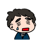 眉毛のまーくん（個別スタンプ：13）