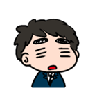 眉毛のまーくん（個別スタンプ：16）