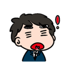 眉毛のまーくん（個別スタンプ：17）