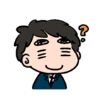 眉毛のまーくん（個別スタンプ：18）