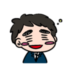 眉毛のまーくん（個別スタンプ：27）