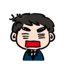 眉毛のまーくん（個別スタンプ：34）
