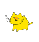 黄色のねこタロー（個別スタンプ：27）