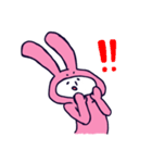 bunny people（個別スタンプ：3）