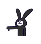 bunny people（個別スタンプ：5）