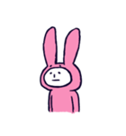 bunny people（個別スタンプ：7）
