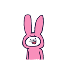 bunny people（個別スタンプ：9）