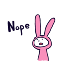 bunny people（個別スタンプ：18）