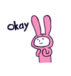 bunny people（個別スタンプ：19）