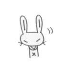 つり目うさぎのしろたさん2（個別スタンプ：20）