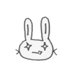 つり目うさぎのしろたさん2（個別スタンプ：36）